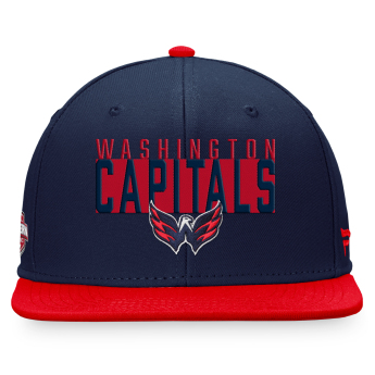 Washington Capitals šilterica ravnog oboda Fundamental Color Blocked Snapback