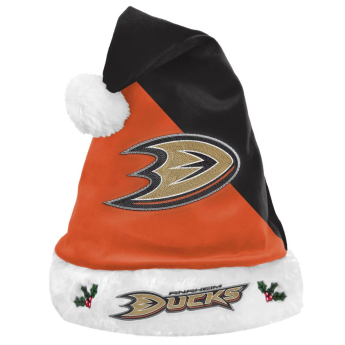 Anaheim Ducks zimske kape FOCO Colorblock Santa Hat