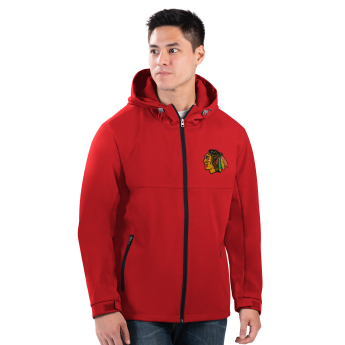 Chicago Blackhawks muška jakna s kapuljačom Hot Softshell Jacket