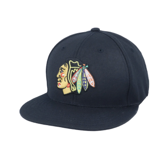 Chicago Blackhawks šilterica ravnog oboda 400 Series Black