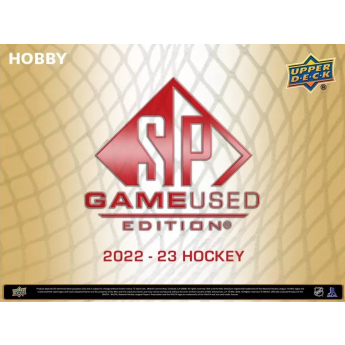 NHL boxovi NHL hokejske karte 2022-23 Upper Deck SP Game Used Hobby Box