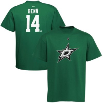 Dallas Stars muška majica green #14 Jamie Benn