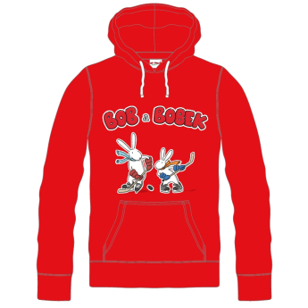Hokejaške reprezentacije dječja majica s kapuljačom Czech republic Bob a Bobek Hockey 2015 red
