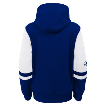 Tampa Bay Lightning dječja majica s kapuljačom faceoff colorblocked fleece full-zip