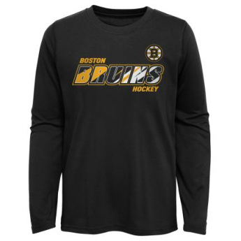 Boston Bruins dječja majica dugih rukava Rink Reimagined LS Ultra black