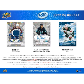 NHL boxovi NHL hokejske karte 2022-23 Upper Deck Ice Hobby Box