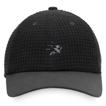 San Jose Sharks kapa za bejzbol NHL Authentic Pro Black Ice Unstructured