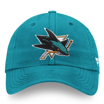 San Jose Sharks kapa za bejzbol NHL Core Blue Curved Unstructured