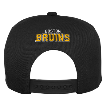 Boston Bruins dječja flat šilterica Logo Flatbrim Snapback