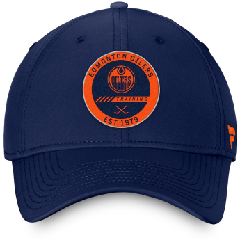 Edmonton Oilers kapa za bejzbol Authentic Pro Training Flex navy
