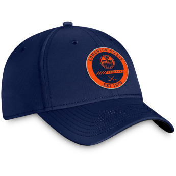 Edmonton Oilers kapa za bejzbol Authentic Pro Training Flex navy