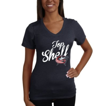 Columbus Blue Jackets ženska majica Shelf Tri-Blend
