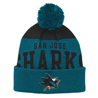 San Jose Sharks dječja zimska kapa Stetchark Knit