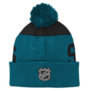 San Jose Sharks dječja zimska kapa Stetchark Knit