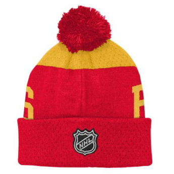 Calgary Flames dječja zimska kapa Stetchark Knit