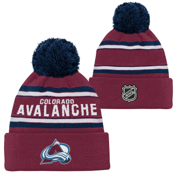 Colorado Avalanche dječja zimska kapa Jacquard Cuffed Knit With Pom