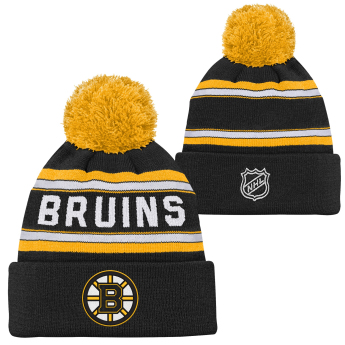 Boston Bruins dječja zimska kapa Jacquard Cuffed Knit With Pom