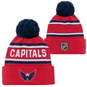Washington Capitals dječja zimska kapa Jacquard Cuffed Knit With Pom