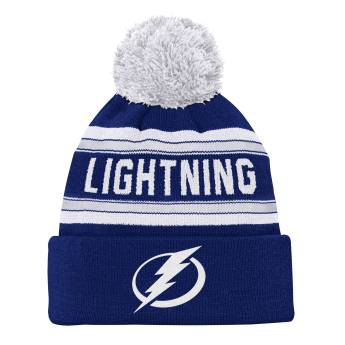 Tampa Bay Lightning dječja zimska kapa Jacquard Cuffed Knit With Pom