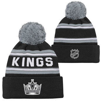 Los Angeles Kings dječja zimska kapa Jacquard Cuffed Knit With Pom