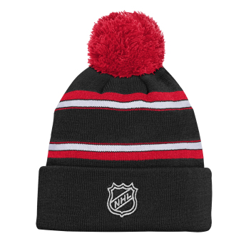 New Jersey Devils dječja zimska kapa Jacquard Cuffed Knit With Pom