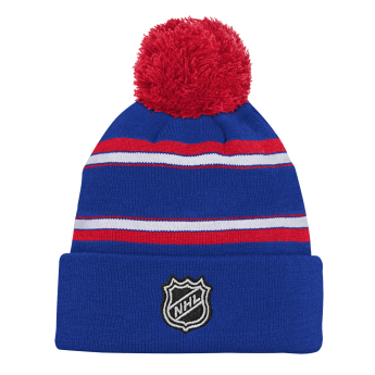 New York Rangers dječja zimska kapa Jacquard Cuffed Knit With Pom