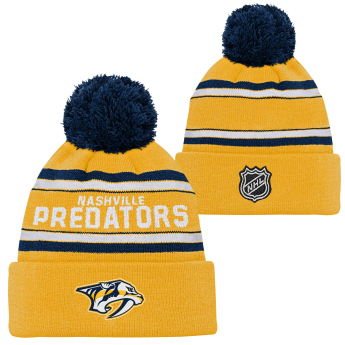 Nashville Predators dječja zimska kapa Jacquard Cuffed Knit With Pom