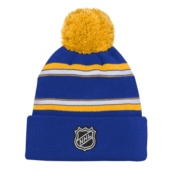 Buffalo Sabres dječja zimska kapa Jacquard Cuffed Knit With Pom