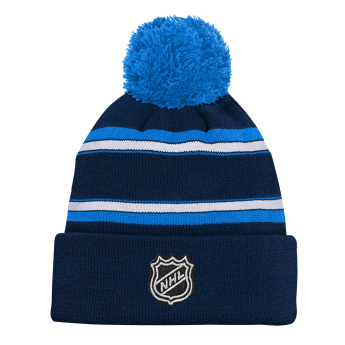 Winnipeg Jets dječja zimska kapa Jacquard Cuffed Knit With Pom