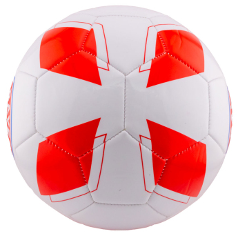 Bayern München nogometna lopta crest on a striking red and white - Size 5