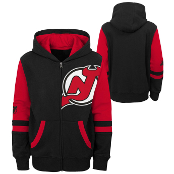 New Jersey Devils dječja majica s kapuljačom faceoff colorblocked fleece full-zip