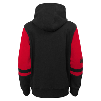 New Jersey Devils dječja majica s kapuljačom faceoff colorblocked fleece full-zip