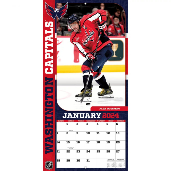 NHL proizvodi kalendar NHL Elite 2024 Wall Calendar