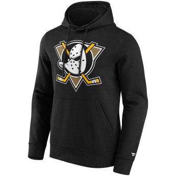 Anaheim Ducks muška majica s kapuljačom Primary Logo Graphic Hoodie black
