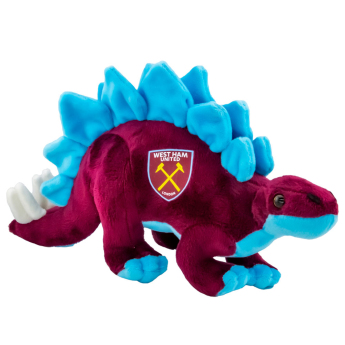 West Ham United plišani stegosaurus claret and blue