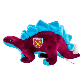 West Ham United plišani stegosaurus claret and blue