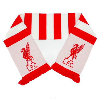 FC Liverpool zimski šal Bar Scarf with red fringe
