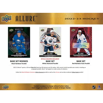 NHL boxovi NHL hokejske karte 2022-23 Upper Deck Allure Blaster Box