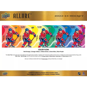 NHL boxovi NHL hokejske karte 2022-23 Upper Deck Allure Blaster Box