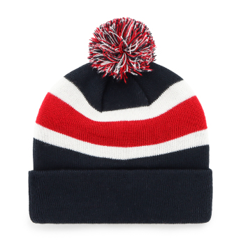 Hokejaške reprezentacije zimske kape Czech Republic Breakaway 47 Cuff Knit Navy