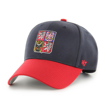 Hokejaške reprezentacije dječja baseball kapa sa šiltom Czech Republic Replica Basic CT 47 MVP navy
