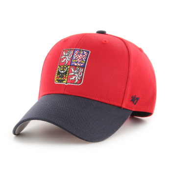 Hokejaške reprezentacije dječja baseball kapa sa šiltom Czech Republic Replica Basic CT 47 MVP red
