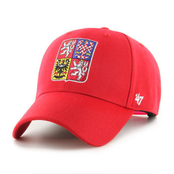 Hokejaške reprezentacije kapa za bejzbol Czech Republic 47 MVP SNAPBACK Red