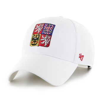 Hokejaške reprezentacije kapa za bejzbol Czech Republic 47 MVP SNAPBACK White