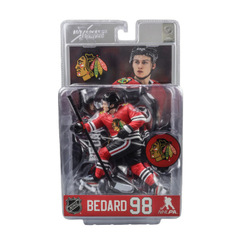 Chicago Blackhawks figurica Connor Bedard #98 Figure SportsPicks