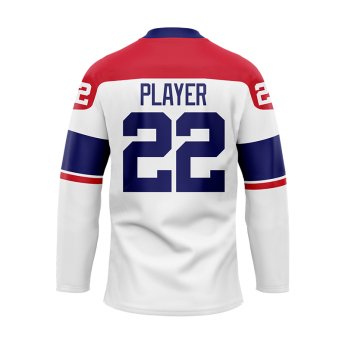 Hokejaške reprezentacije hokejaški dres Czech republic Fan white David Pastrňák #88