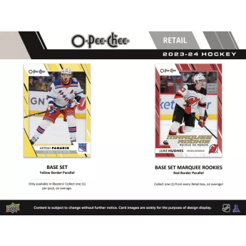 NHL boxovi NHL hokejske karte 2023-24 Upper Deck O-Pee-Chee Blaster Box