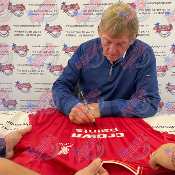 Legende nogometni dres Liverpool FC 1986 Dalglish Signed Shirt