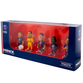 Paris Saint Germain set od 5 figura MINIX