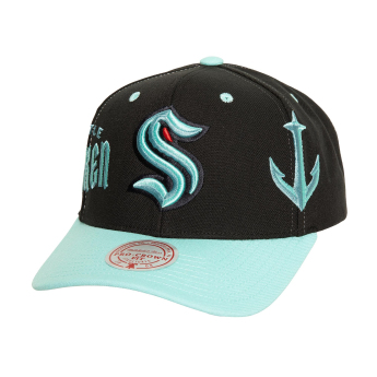 Seattle Kraken šilterica ravnog oboda Overbite Pro Snapback